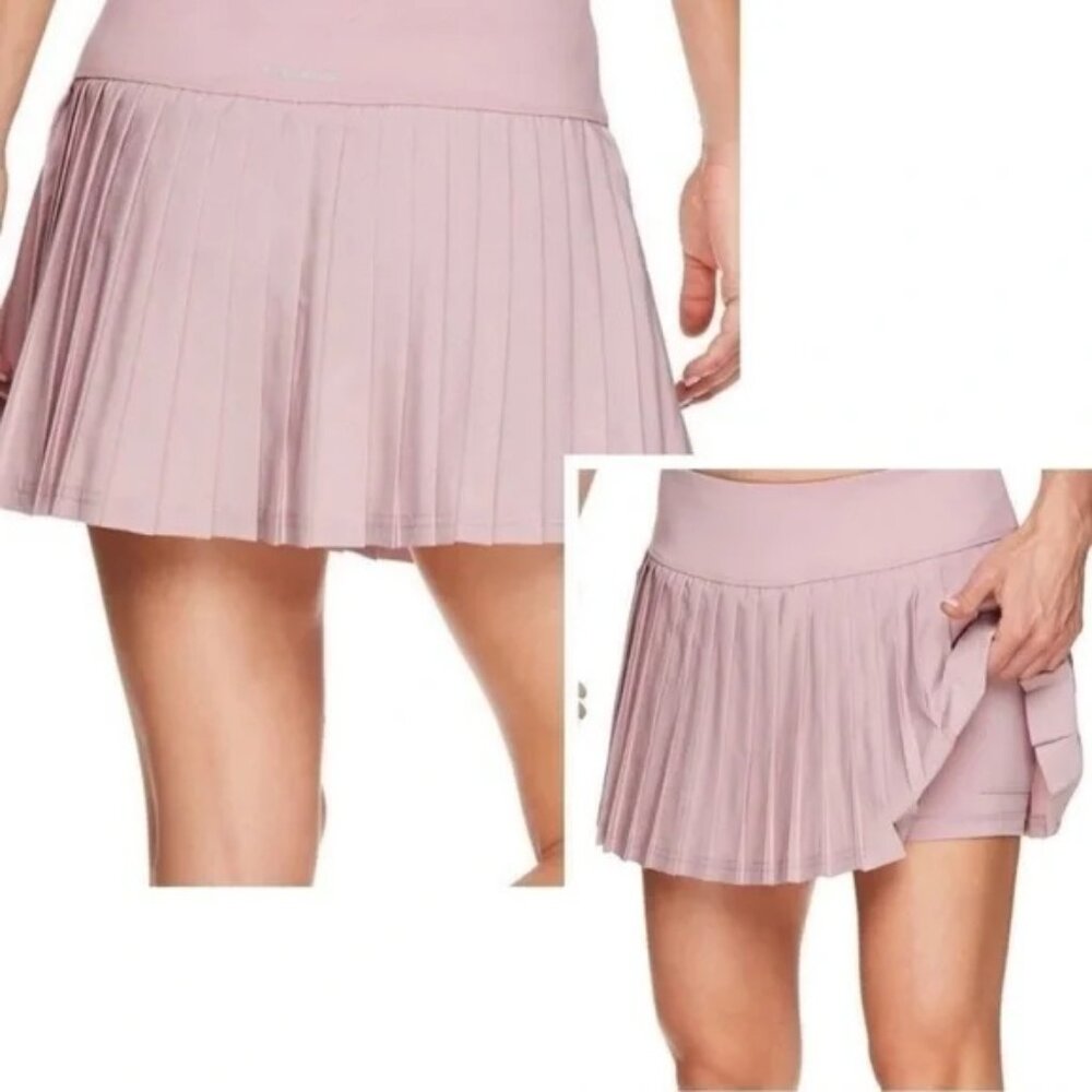 NWOT Head Teammate Pleated Skort/Skirt Mauve S